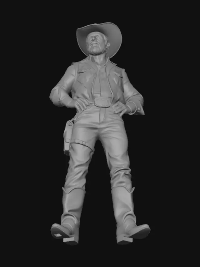 3D model for Cow boy