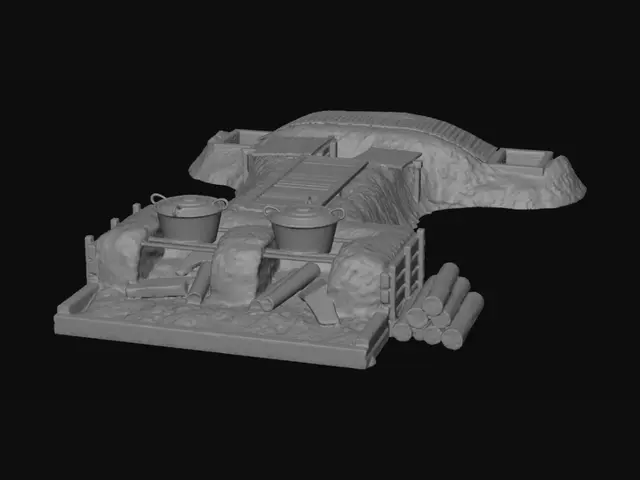 3D model for Trenchside Camp Kitchen