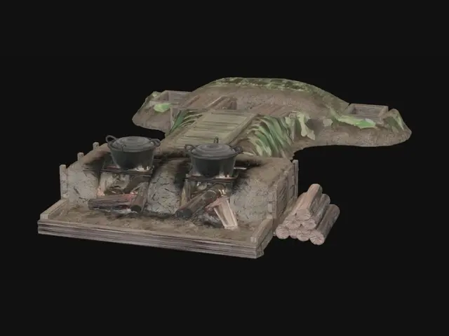 3D model for Trenchside Camp Kitchen