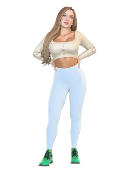 Emcia - Imaginative 3D model, vytvořený pomocí AI