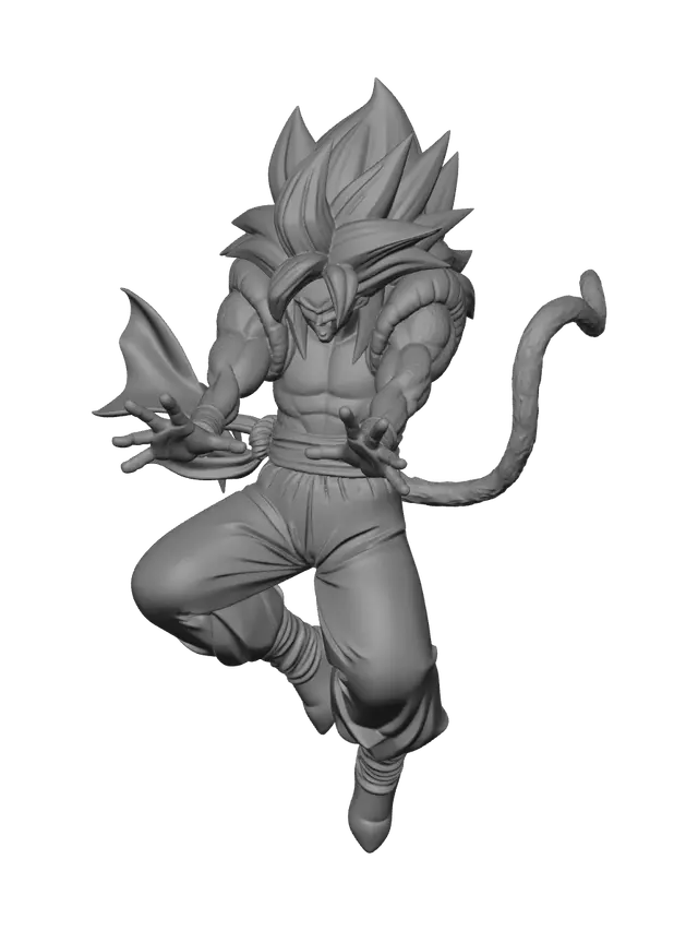 3D model for Weathered Ssj4
