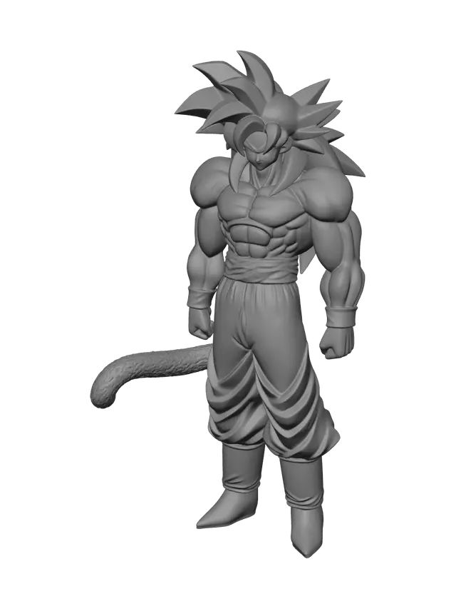 3D model for Fantasy Ssj4