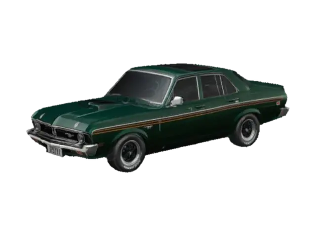 4 door 1970 XY GT Ford Falcon - 1970s 3D model, vytvořený pomocí AI