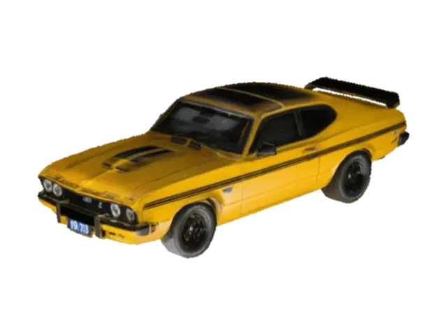1973 XB GT Ford falcon - 1970s 3D model, vytvořený pomocí AI