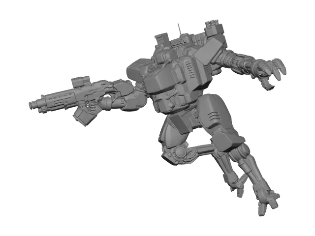 3D model for Dustwalker Assault Mech