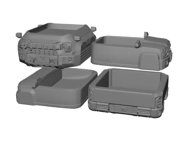 3D model for Jetour T2 Concept Pickup