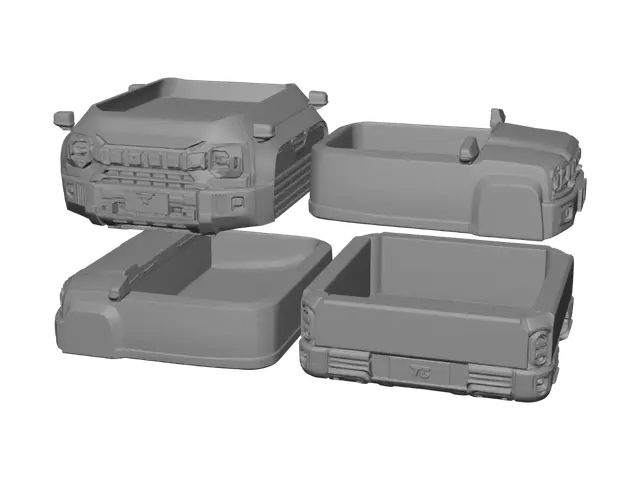 3D model for Jetour T2 Concept Pickup