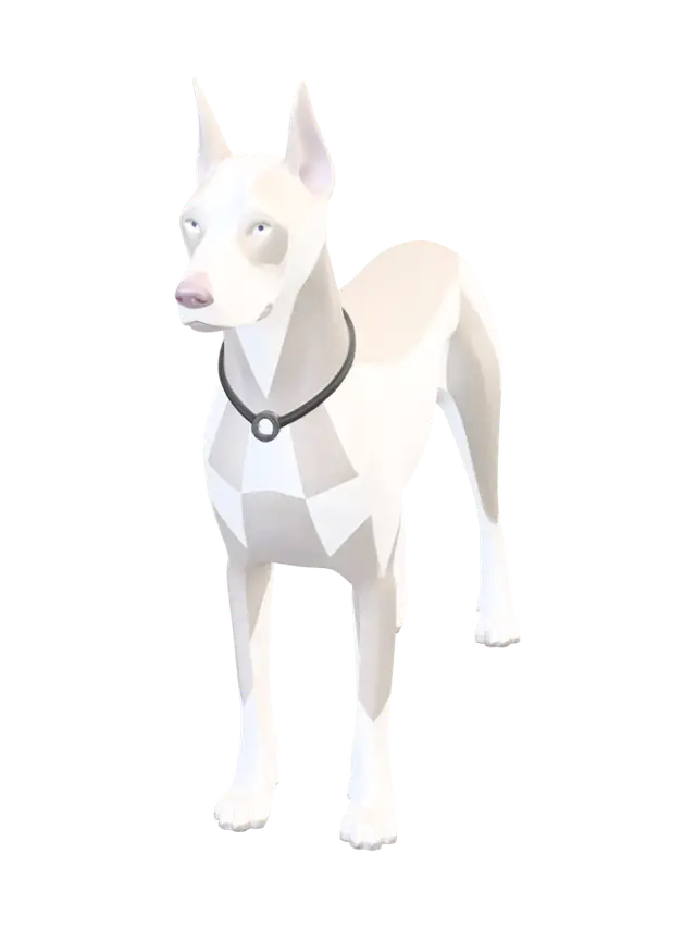 3D model for Polygonal Hound