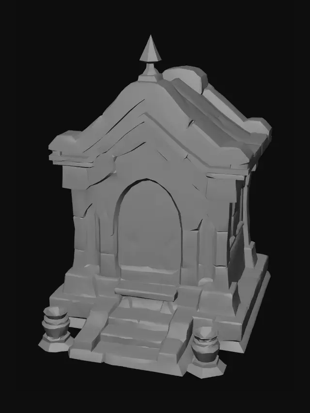 3D model for Mausoleum of Shadows