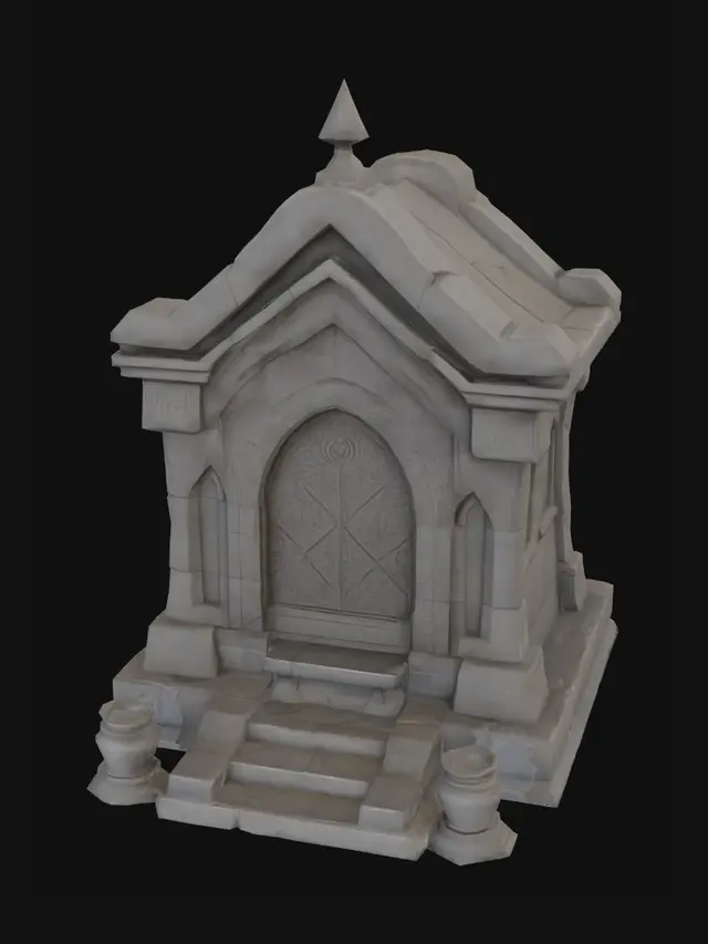 3D model for Mausoleum of Shadows