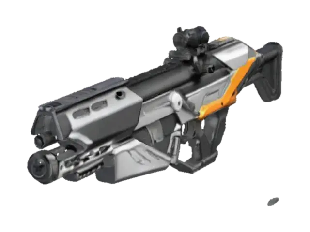 Futuristic Blaster Design - Advanced 3D model, vytvořený pomocí AI