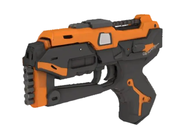 Futuristic Blaster - Advanced 3D model, vytvořený pomocí AI