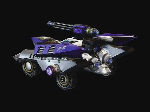 3D model for Nebula Raider