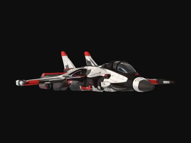 3D model for Crimson Falcon