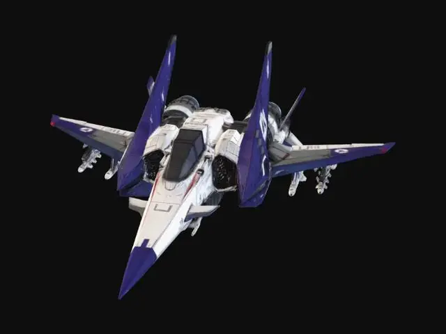 3D model for Azure Skyfighter