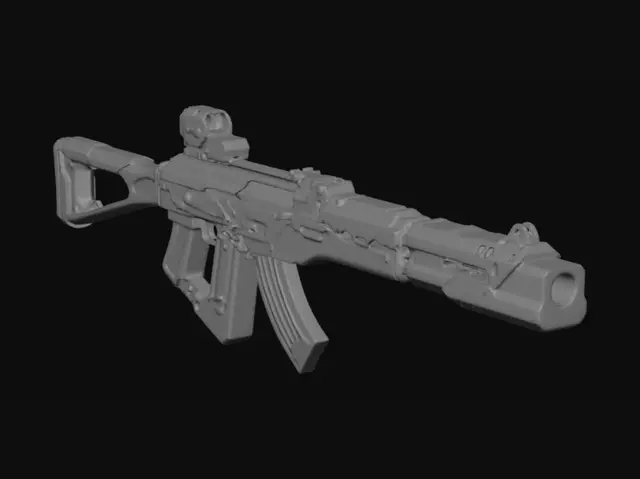 3D model for Nebula Striker
