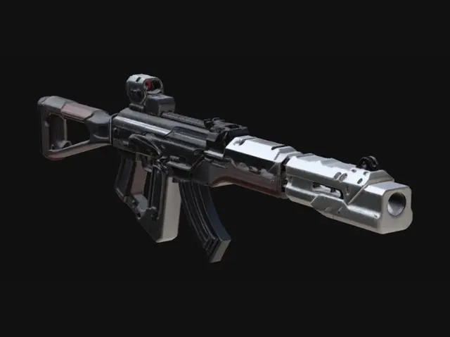 3D model for Nebula Striker
