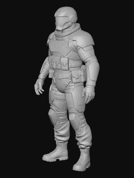 3D model for Armored Sentinel V2