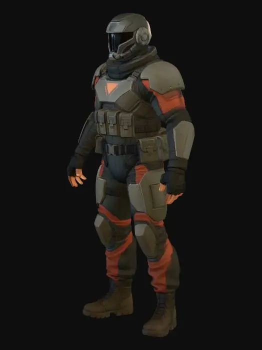 3D model for Armored Sentinel V2