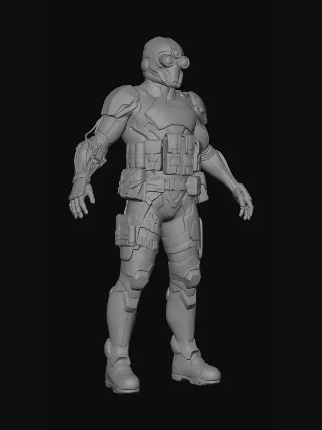 3D model for OmniLens Enforcer