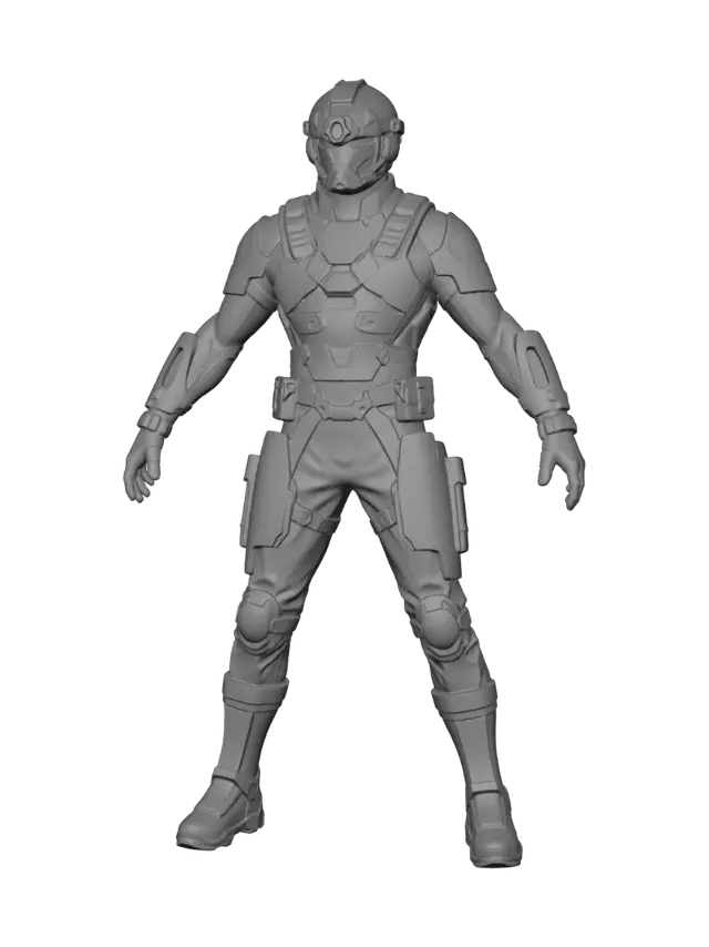 3D model for Aegis Exosuit