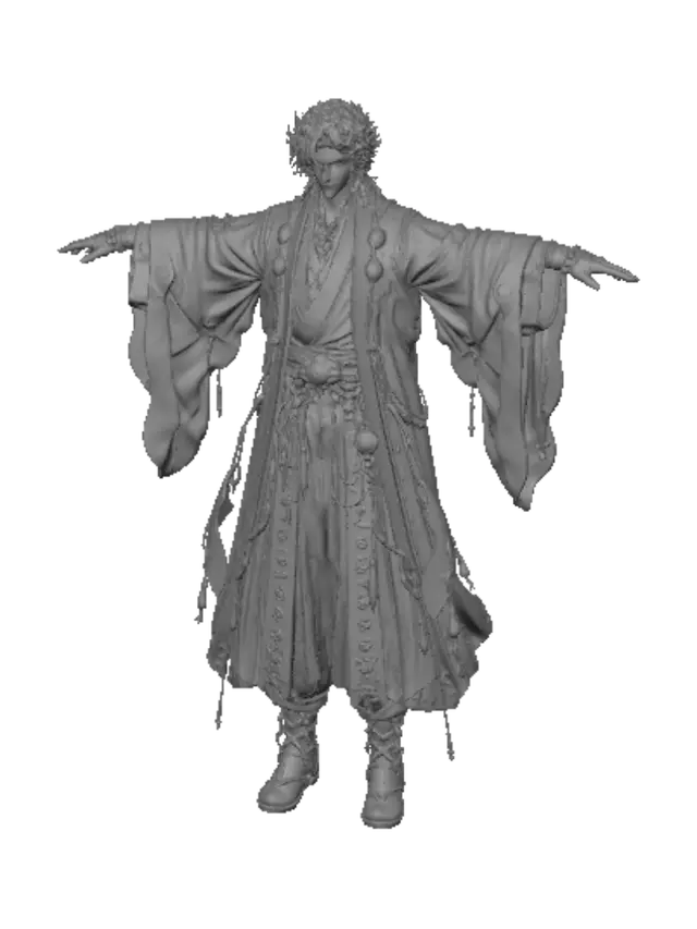 3D model for Emerald Regent