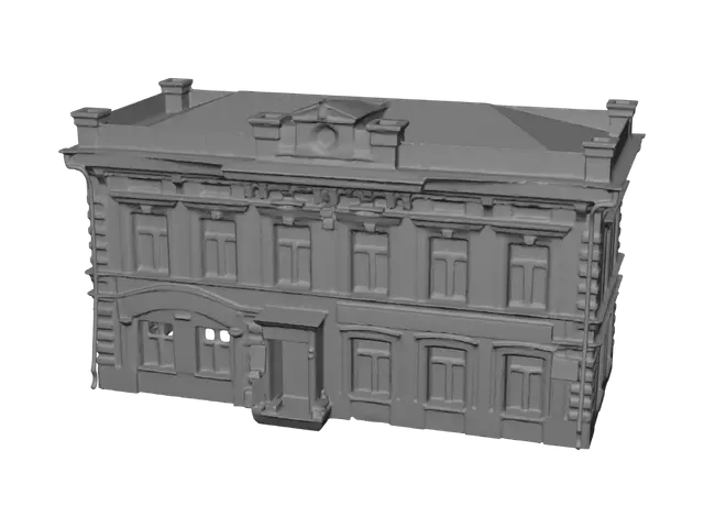 3D model for Printing House Café