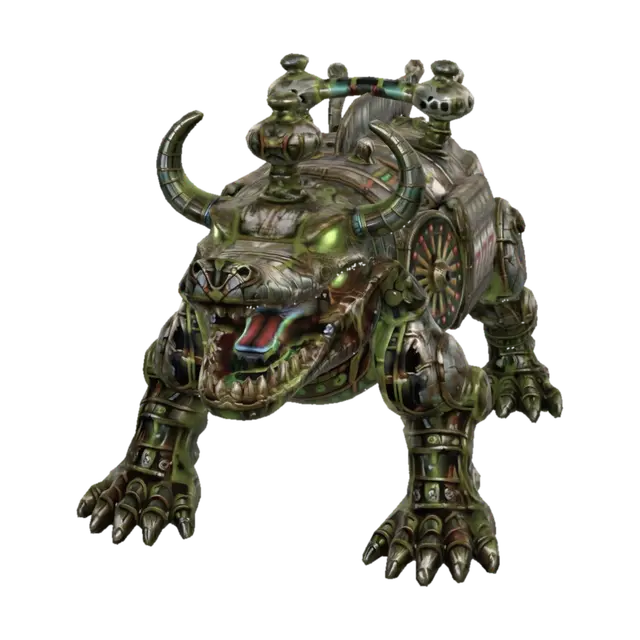 3D-модель Golden Dragon Slot Machine - Sciifantasy, сгенерированная ИИ