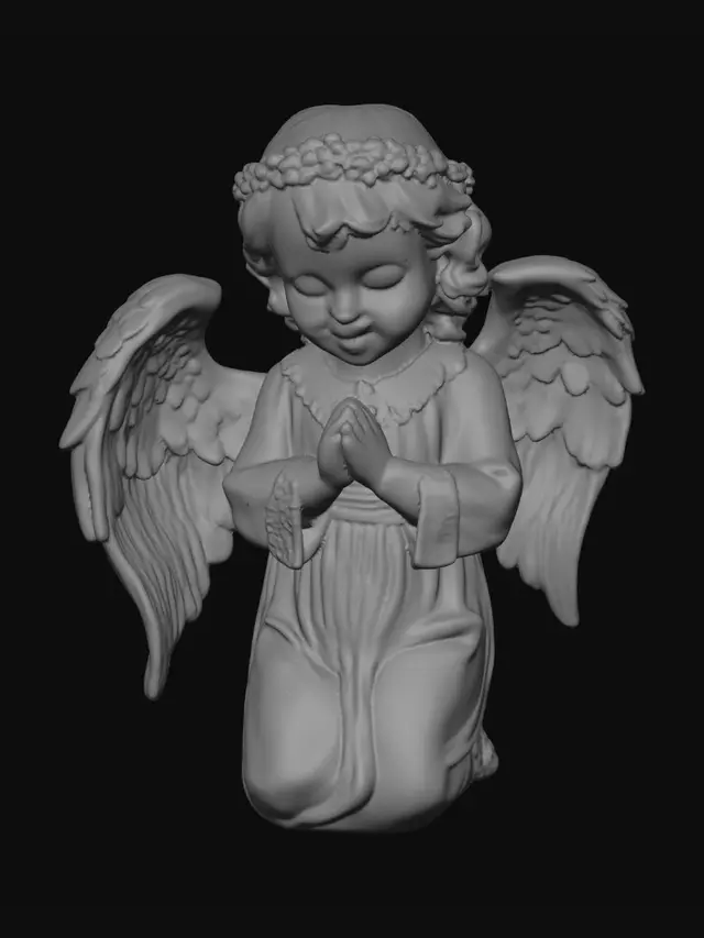 3D model for Praying Angel