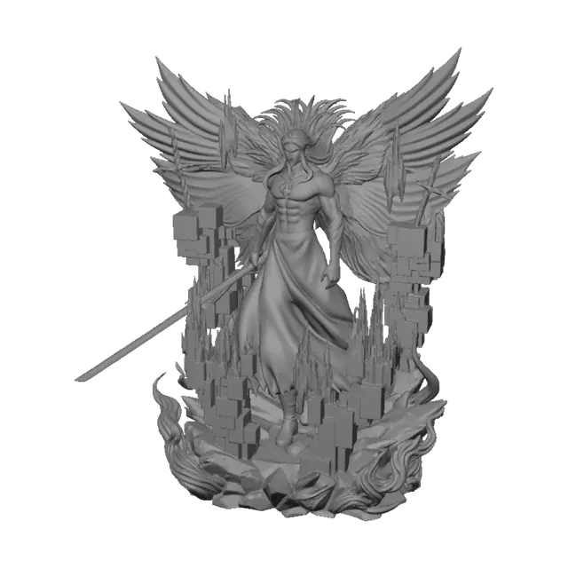 3D model for Electroplating Angel