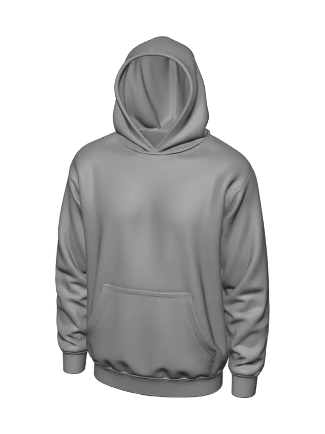 3D model for White Hoodie