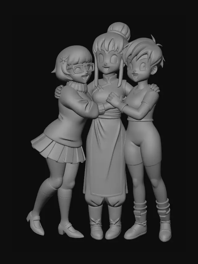 3D model for Moonlit Park Friends