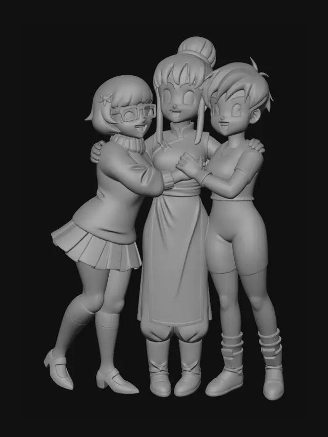 3D model for Moonlit Park Friends