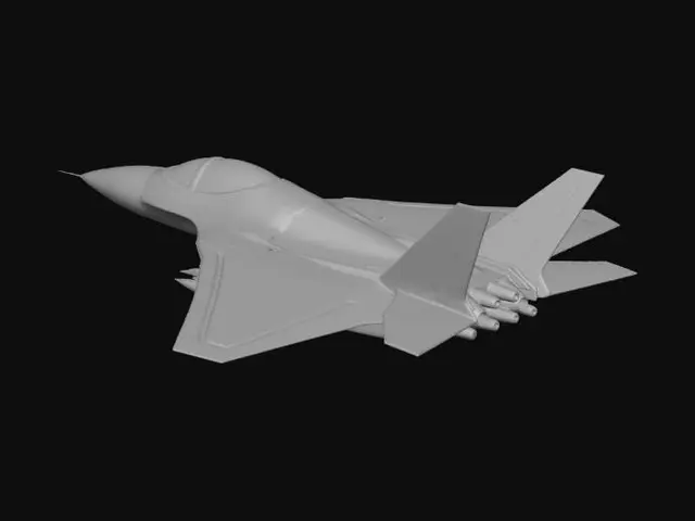 3D model for Su-57