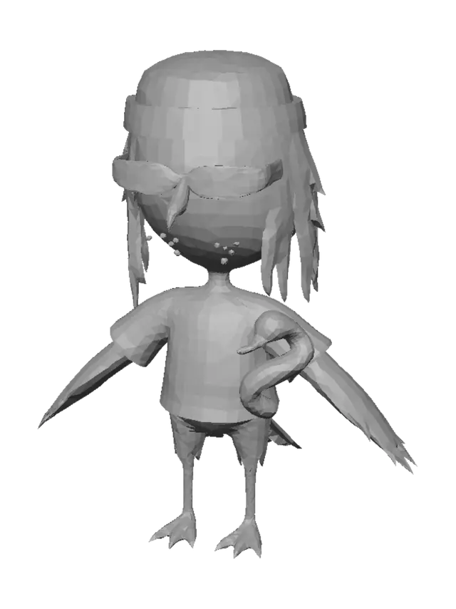 3D model for Raptor Rocker