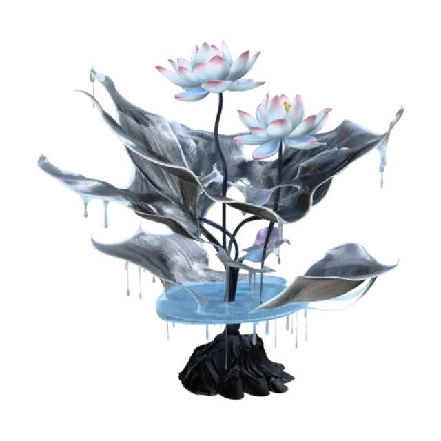 3D model for Blue Lotus Dreamscape