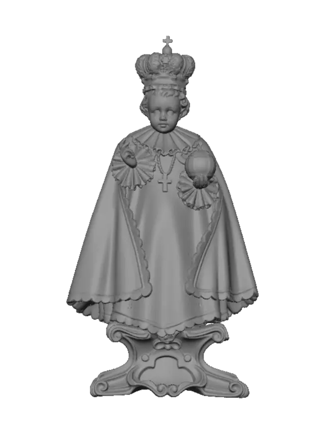 3D model for Infant of Prague Statue