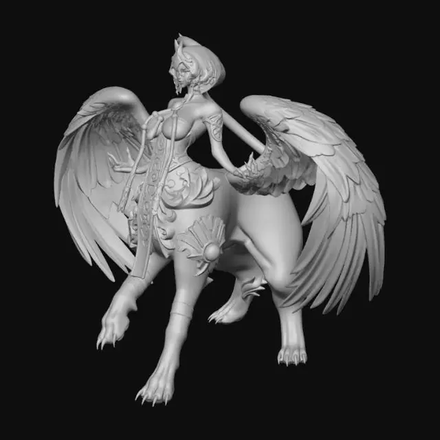 3D model for Winged Pharaoh of the Golden Sands