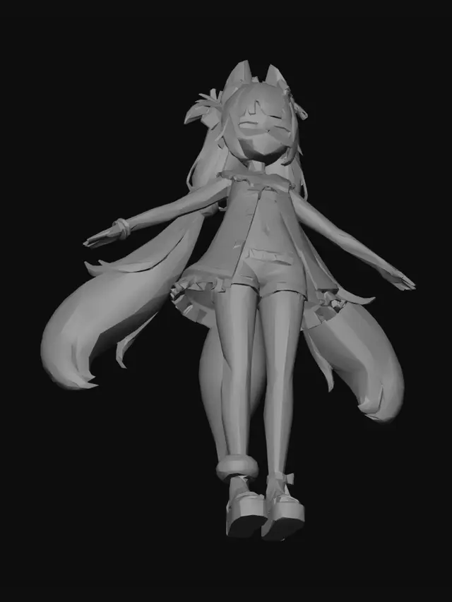 3D model for Azure Sailor
