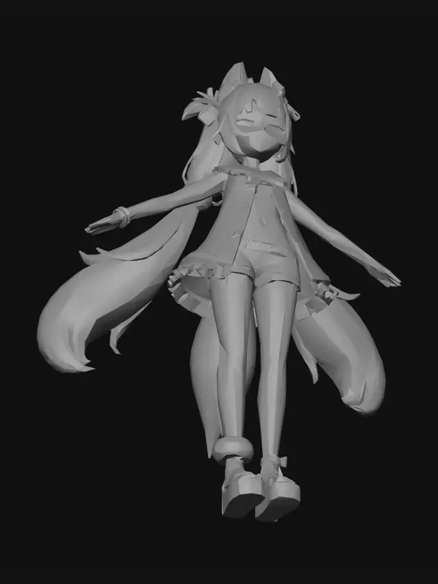 3D model for Azure Sailor