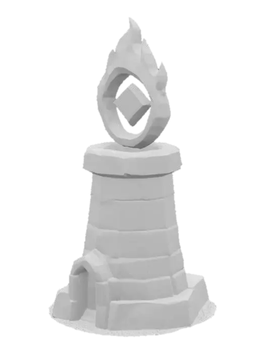 3D model for InfernoTower