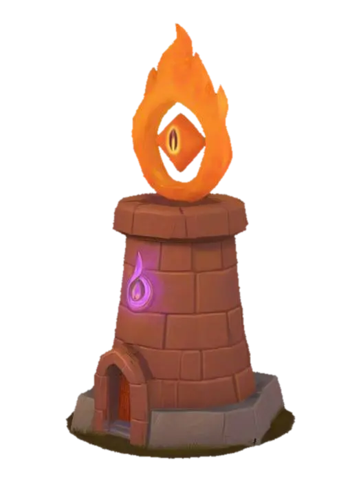 3D model for InfernoTower