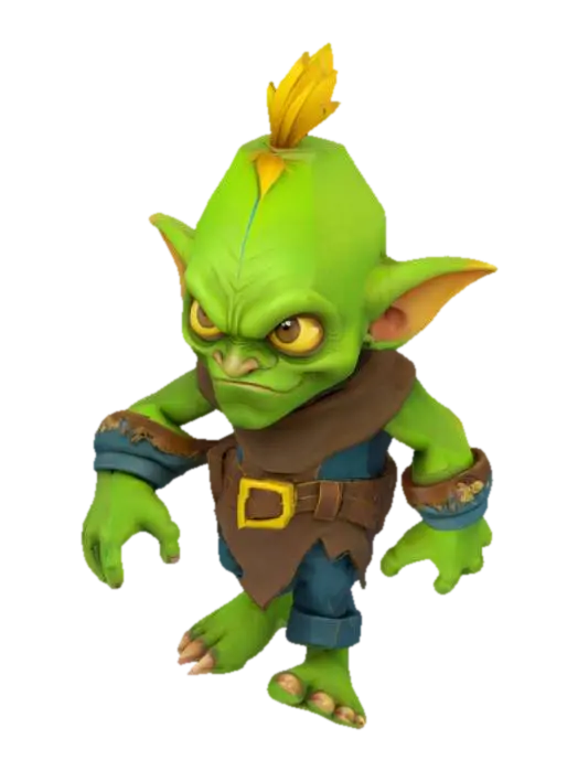 3D model for Goblin Adventurer