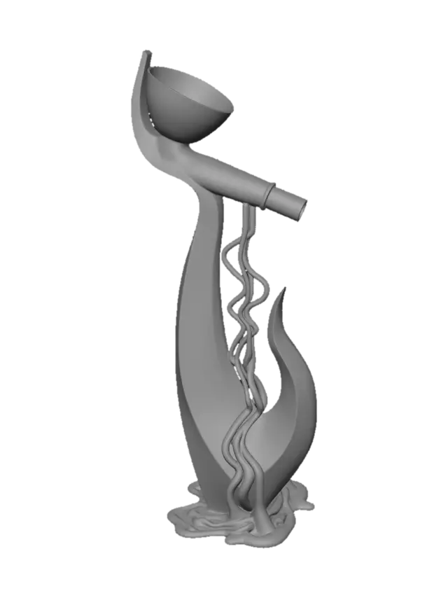 3D model for Sunset Flame Vessel