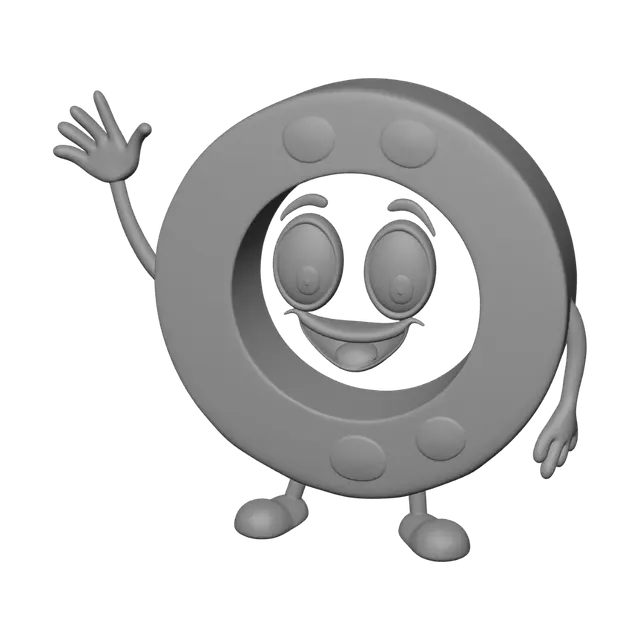 3D model for Waving Coin in the Sun