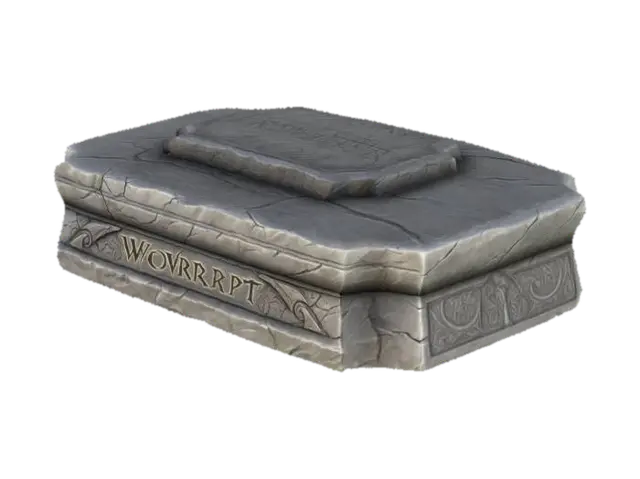 tombstone - Tomb 3D model, vytvořený pomocí AI