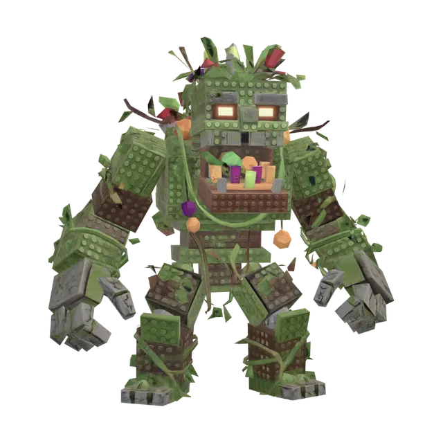 3D model for Verdant Block Golem