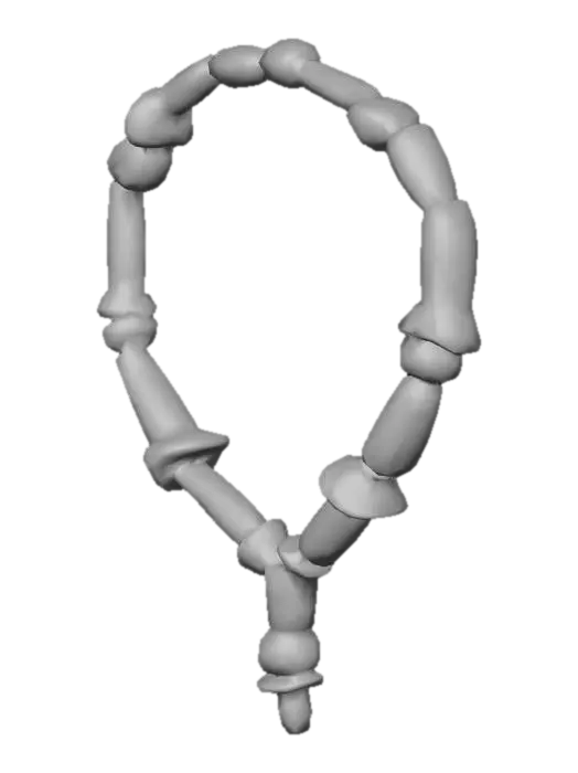 3D model for Oranamento olmeca