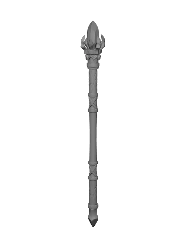 3D model for T-Pose Front View