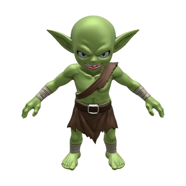 3D model for Goblin Bruiser